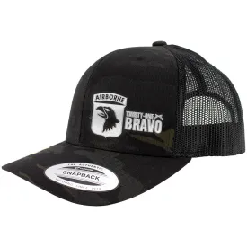 101st Airborne 31 Bravo Series Snapback Trucker Multicam