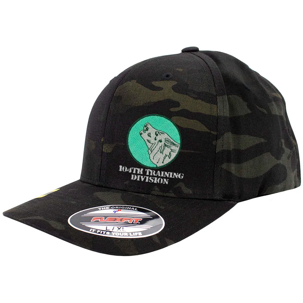 104th Training Division FlexFit Caps - Multicam