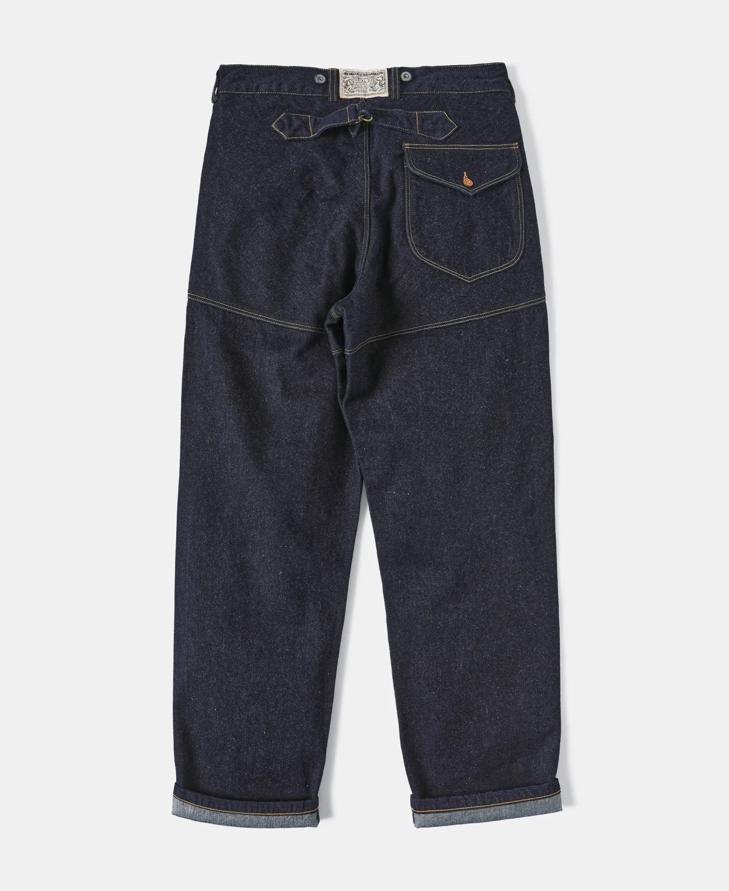 1879 Model Charles A. Jones Denim Railroad Work Trousers