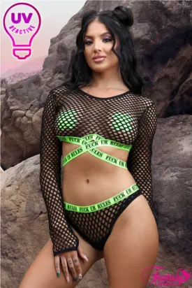 3Pc UV Elastic Net Set