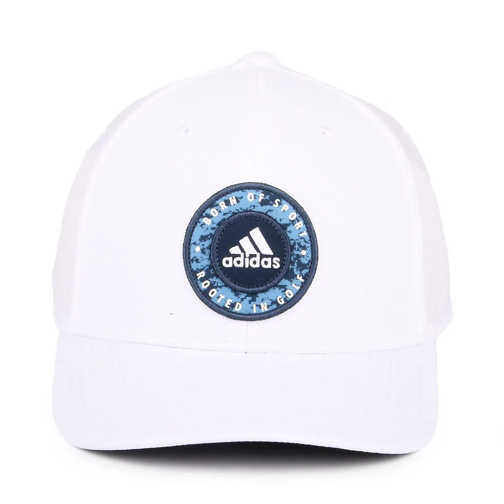 Adidas Hats Circle Snapback Cap - White