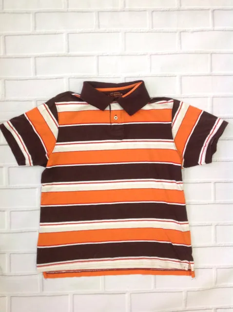 Arizona BROWN & ORANGE Stripe Top