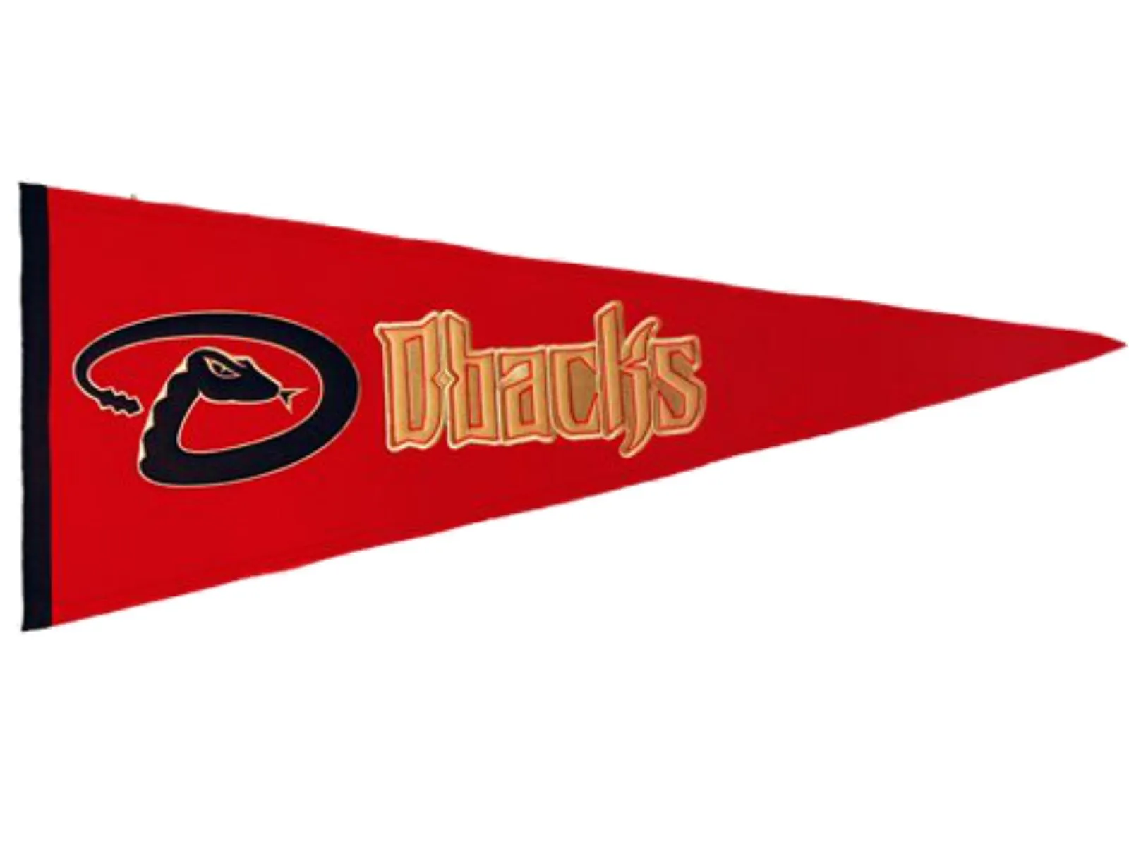 Arizona Diamondbacks MLB Winning Streak Traditions Wool Pennant (13" x 32")