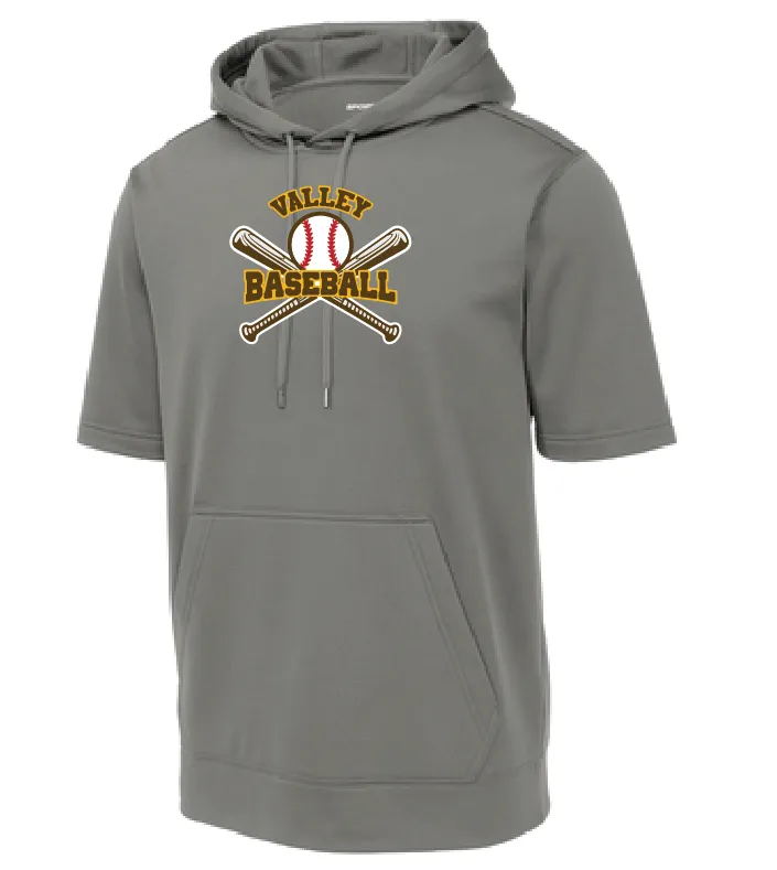 AV Baseball - Sport-Tek® Sport-Wick® Fleece Hooded Pullover Short Sleeve