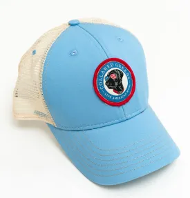 Aviator Lab: Badged Trucker Cap - Carolina