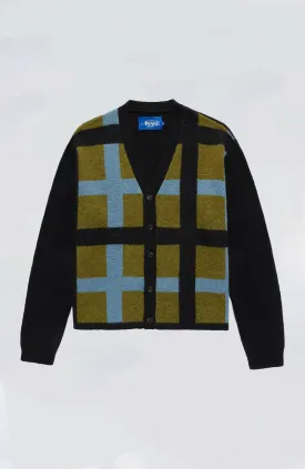 Awake NY - Plaid Alpaca Blend Cardigan