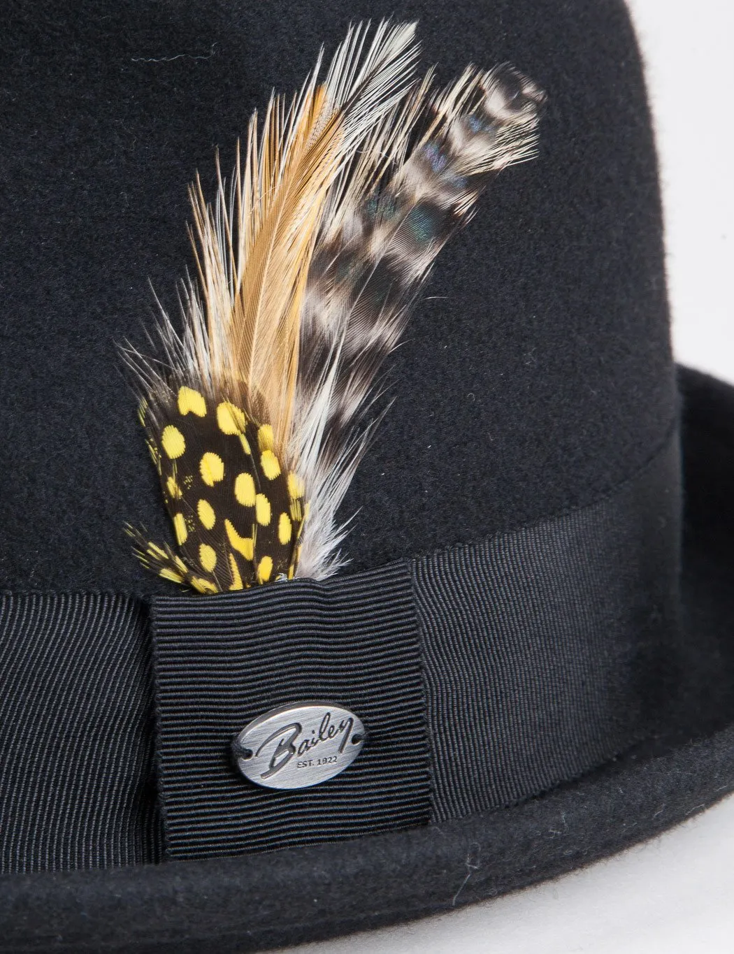 Bailey Cloyd Trilby Hat - Black