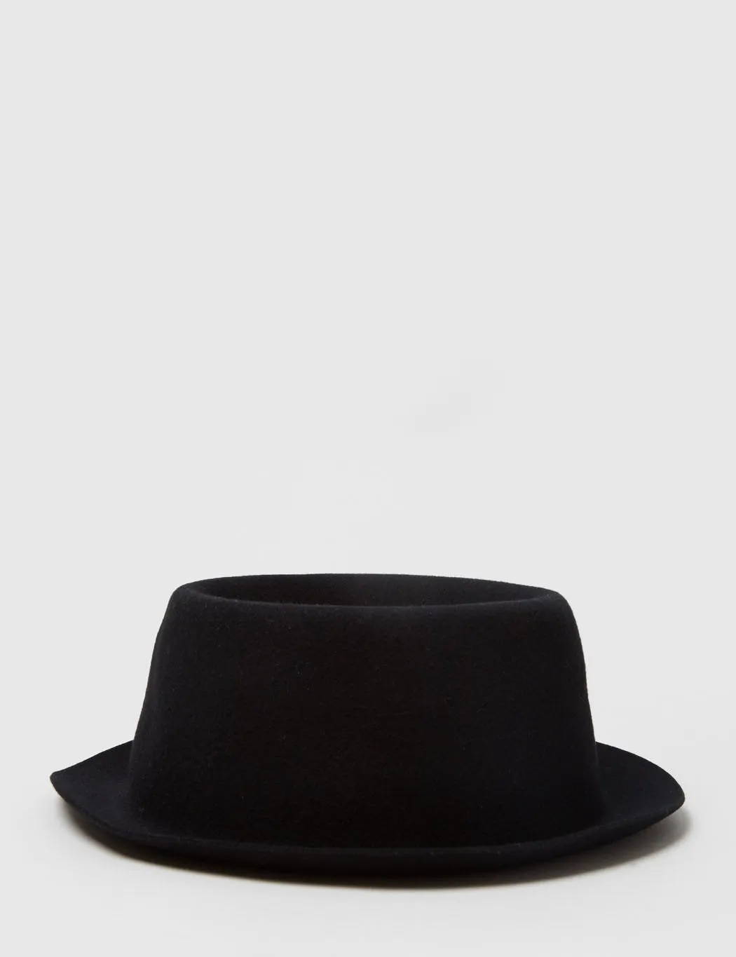 Bailey Crowe Pork Pie Hat - Black