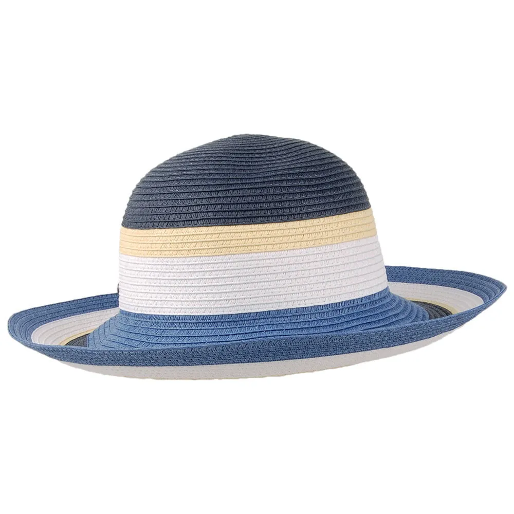 Barbour Hats Marsh Sun Hat - Blue-Yellow