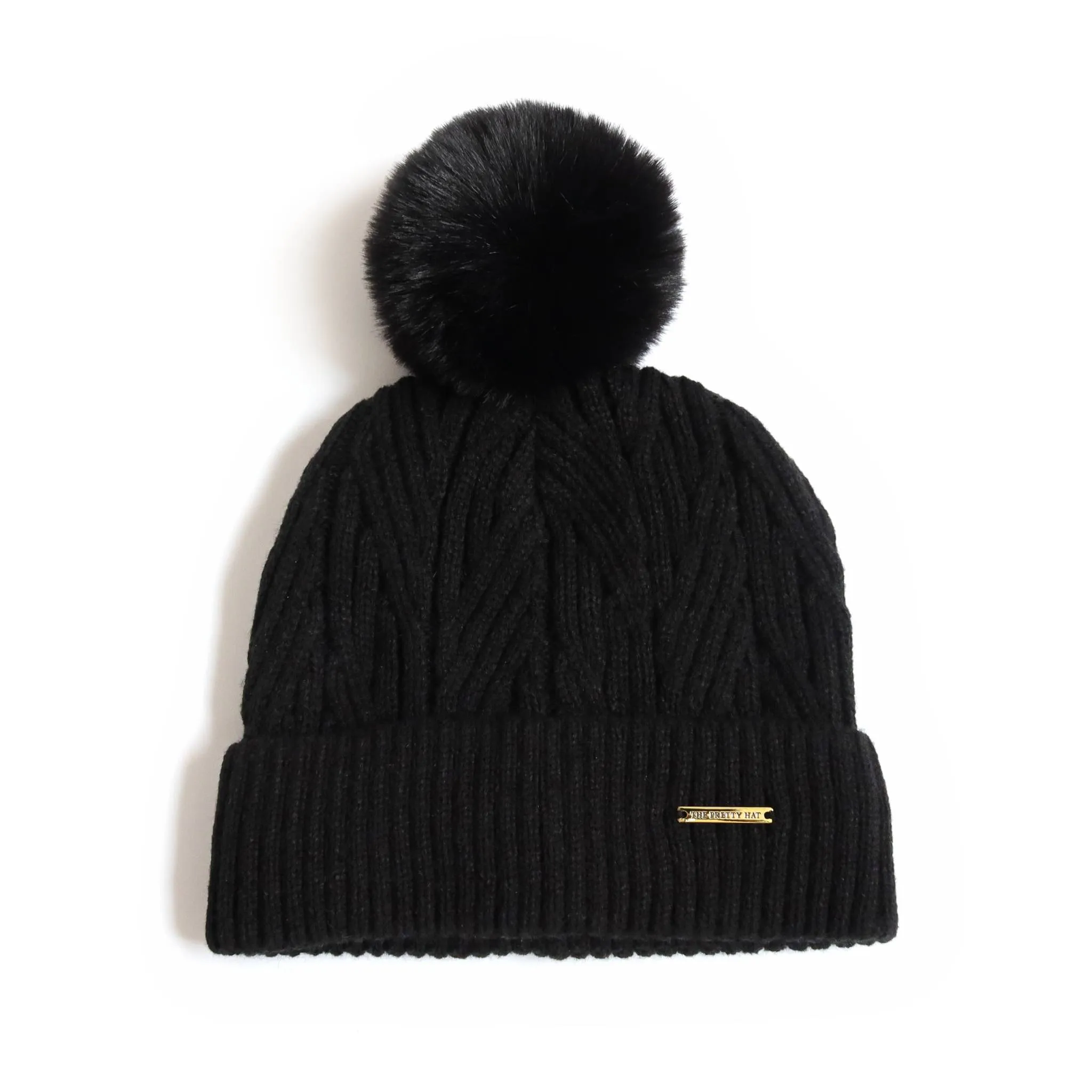 Best Ever Beanie - Black Satin Lined