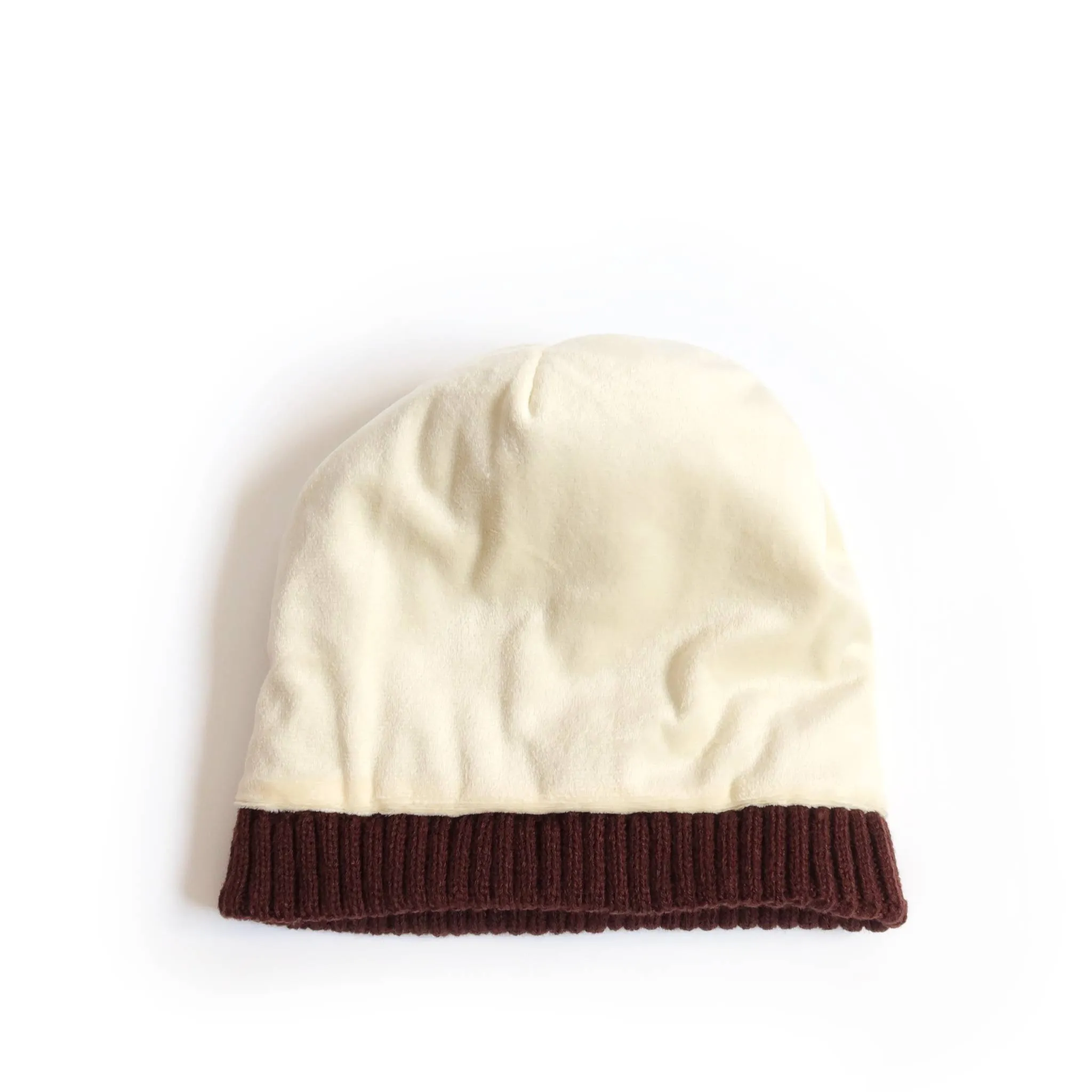 Best Ever Beanie - Chocolate Fleece Lined