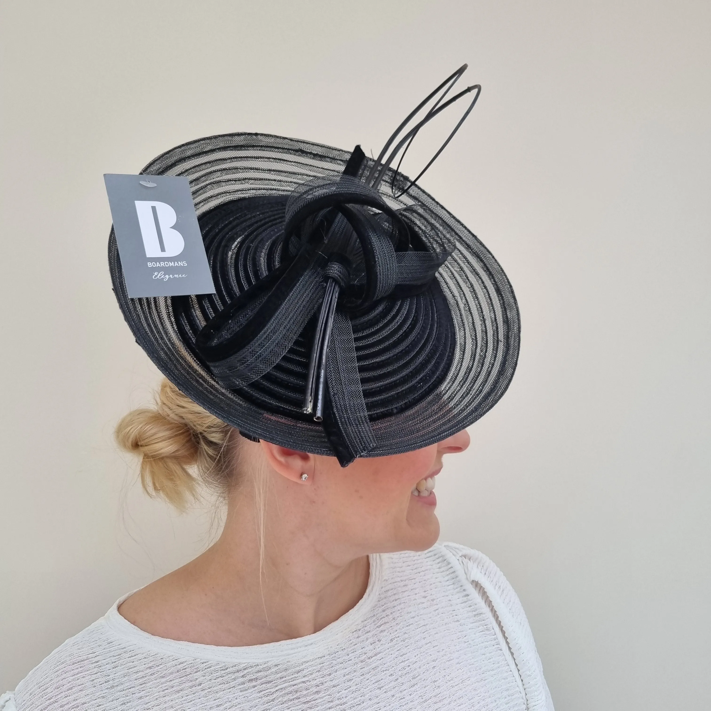 Boardmans Kelsey Black Velvet and Crin Mix Hatinator