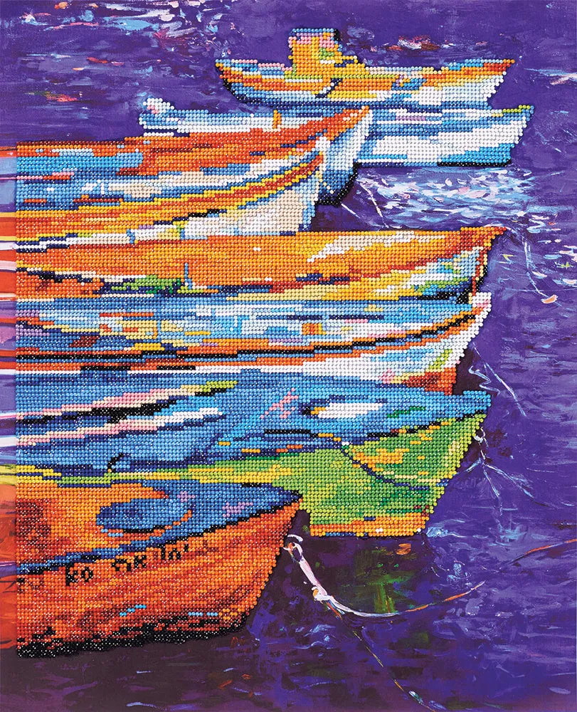 Boats Diamond Art