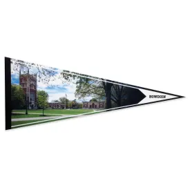 Jardine Bowdoin Quad Pennant - Premium College Flag