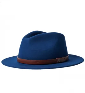 Brixton - Messer Fedora - Wool Felt - Joe Blue - XL