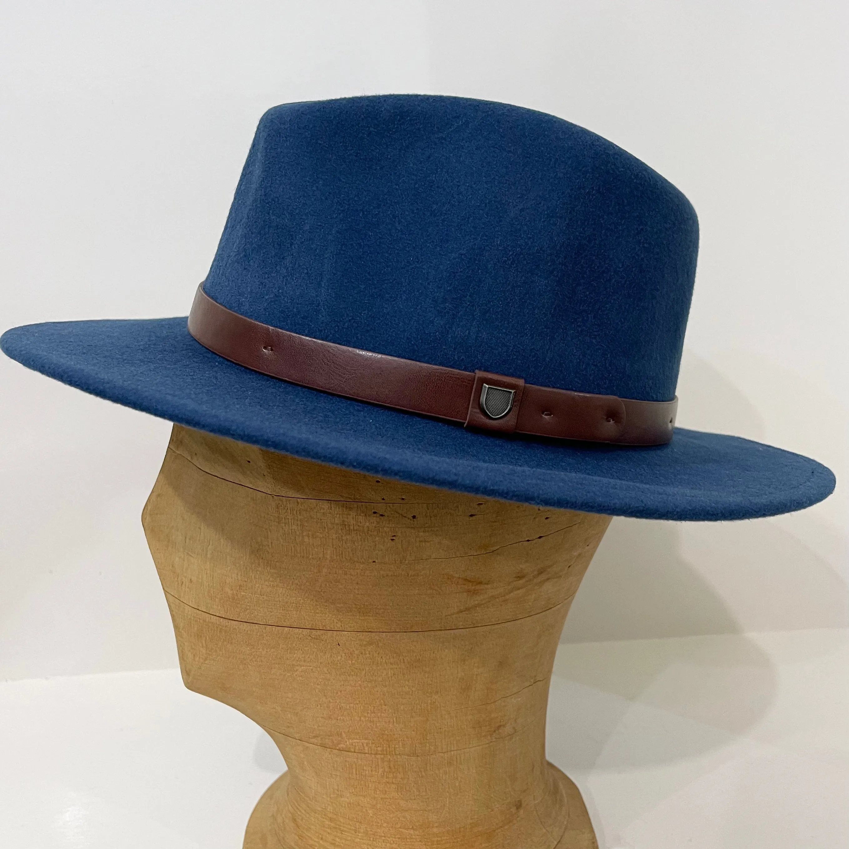 Brixton - Messer Fedora - Wool Felt - Joe Blue - XL