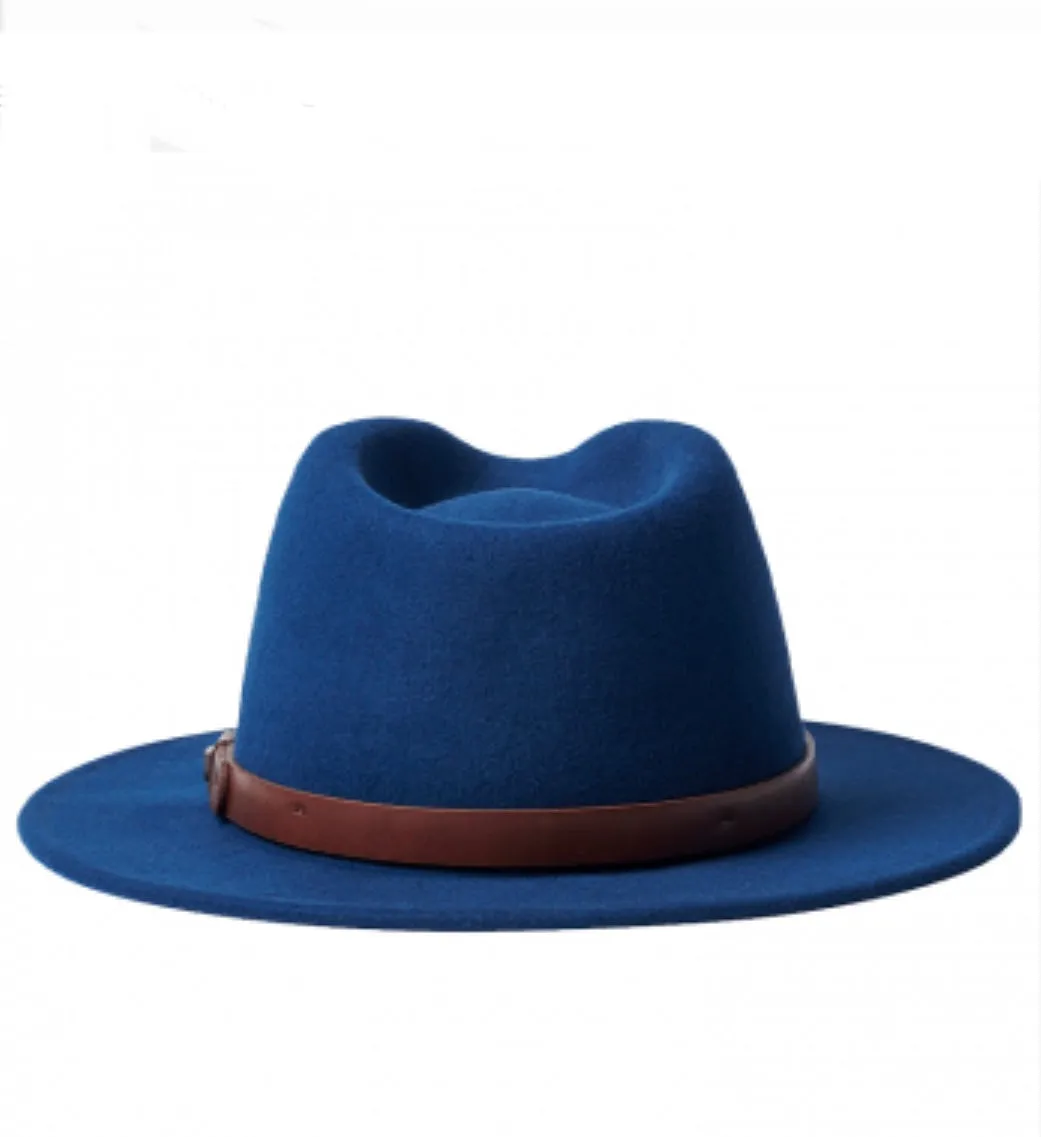 Brixton - Messer Fedora - Wool Felt - Joe Blue - XL