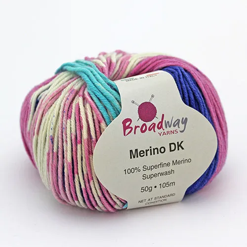 BROADWAY YARNS FANTASY MERINO DK