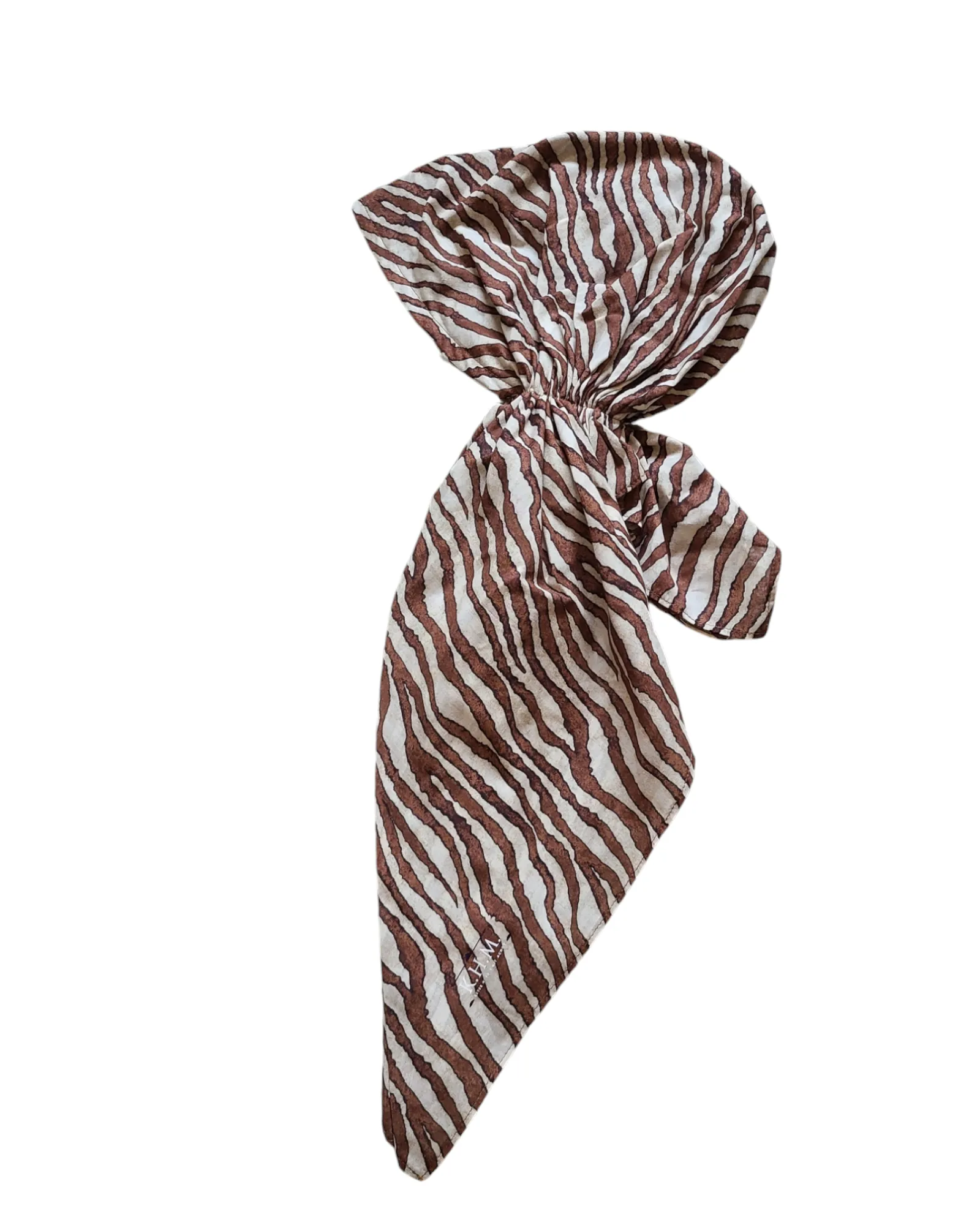 Brown Zebra Printed Adjustable Preties