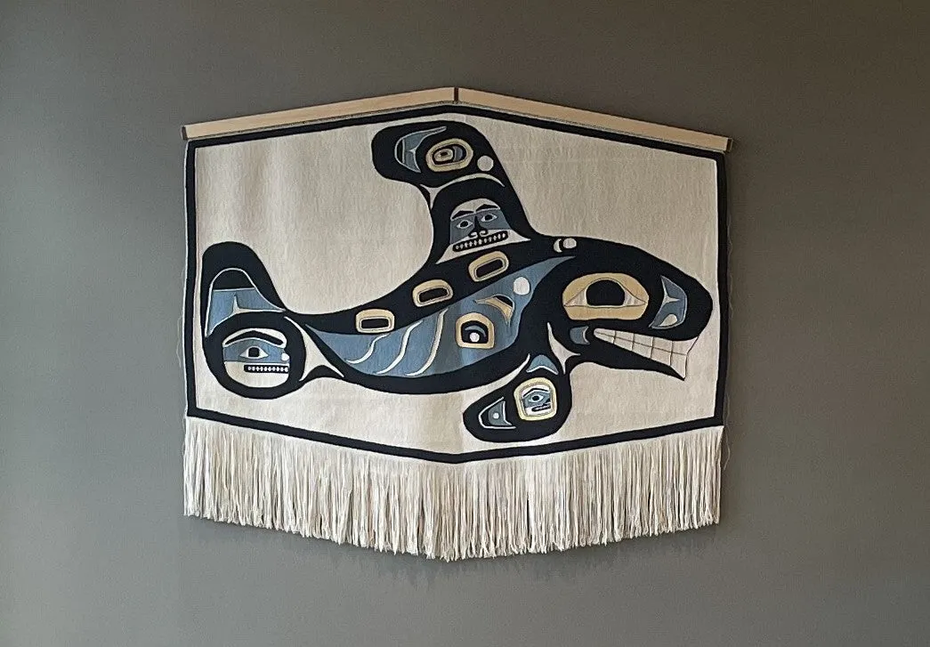 (C) Chilkat Blanket - Ehlers; Killerwhale Chilkat Blanket