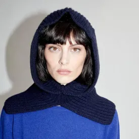 Cashmere Ribbed Hood - More Colors