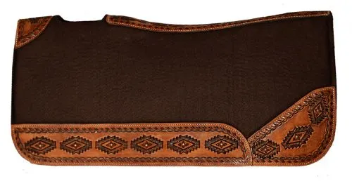 Contoured Felt Aztec Saddle Pad