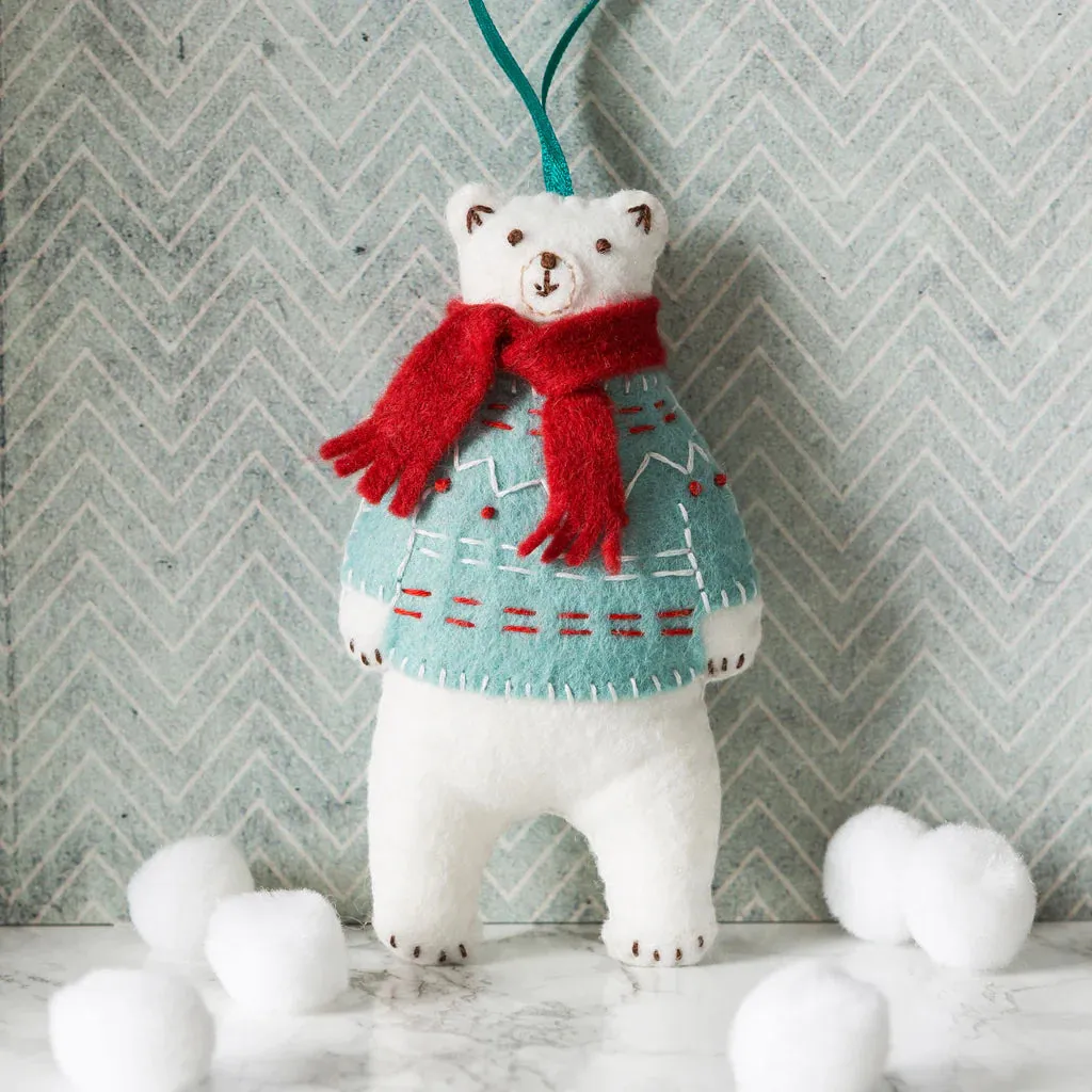 Corinne Lapierre - Felt Craft Mini Kit Polar Bear