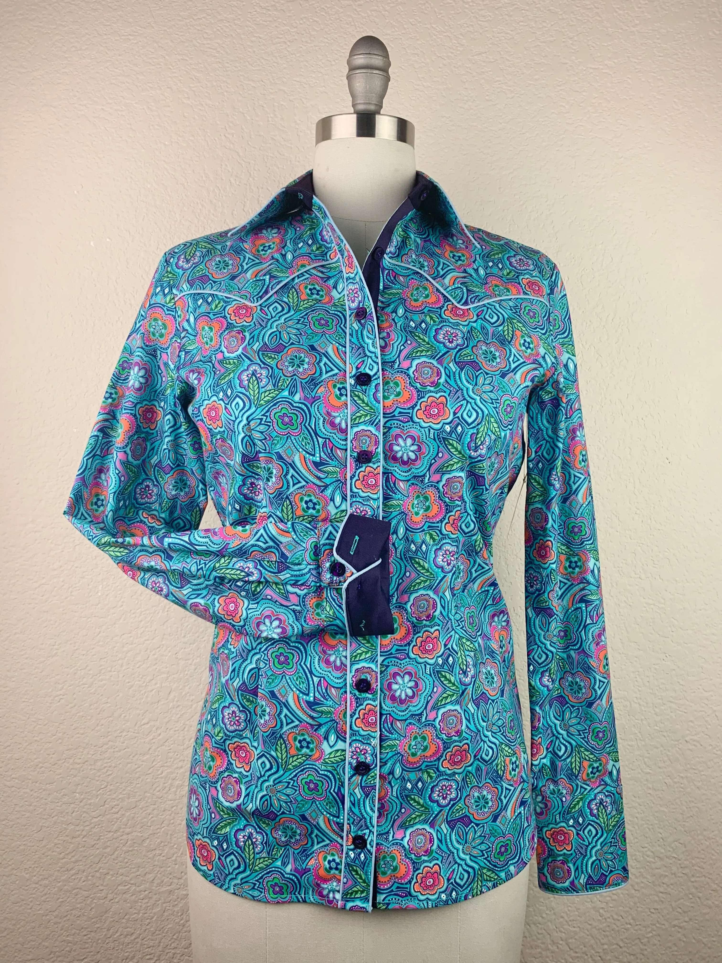 CR Western Pro Cool Spirit Floral- FINAL SALE