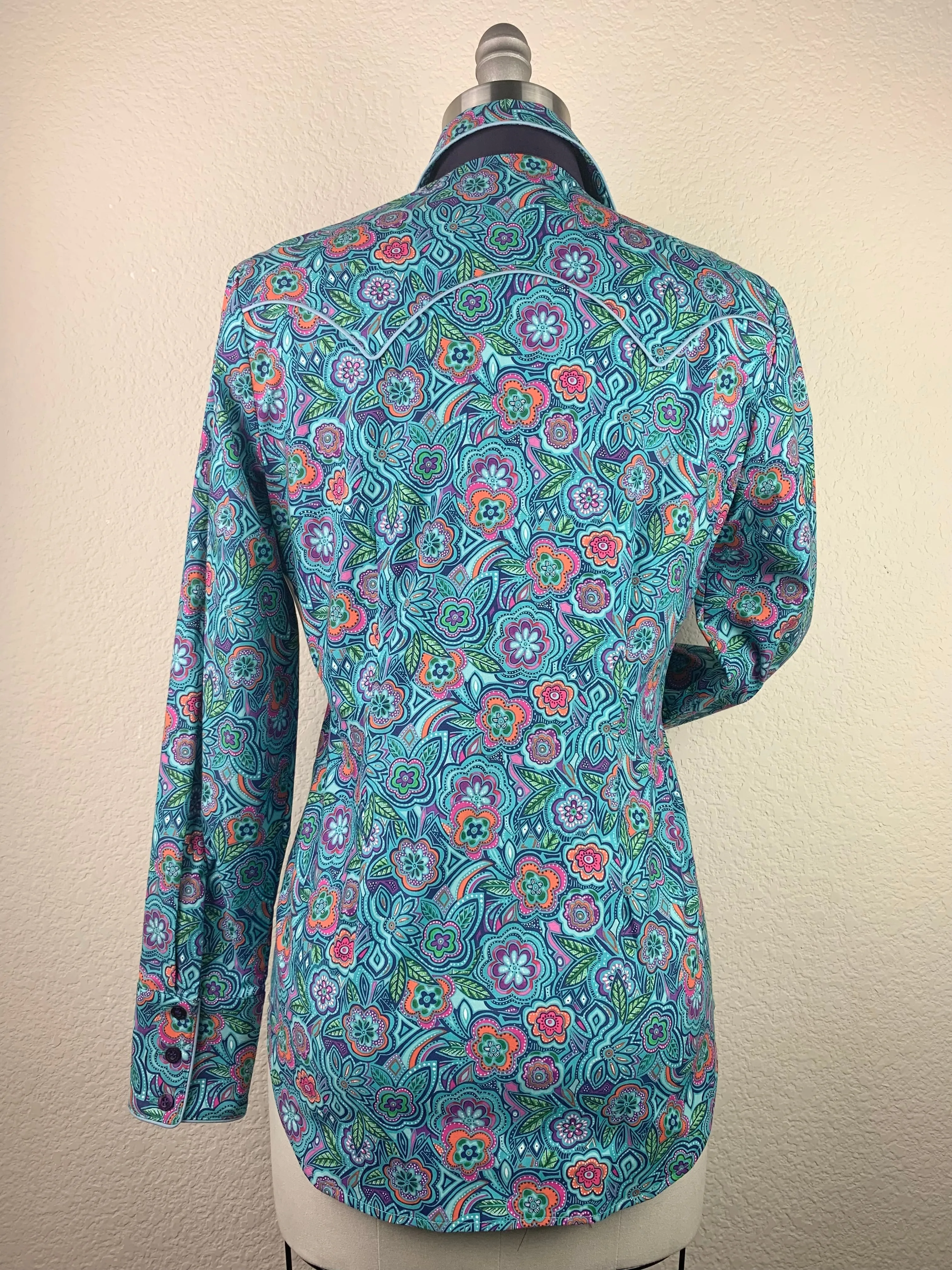 CR Western Pro Cool Spirit Floral- FINAL SALE