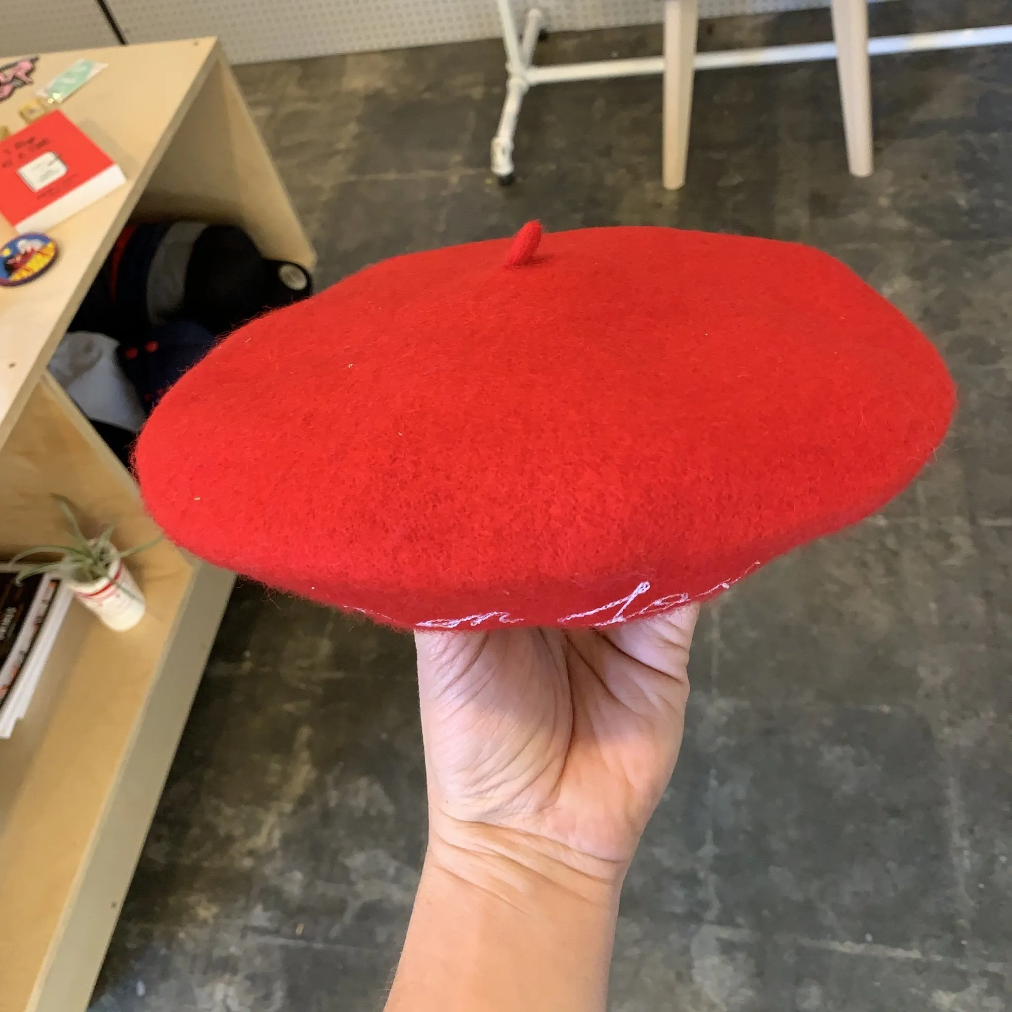 Custom Chainstitch Beret