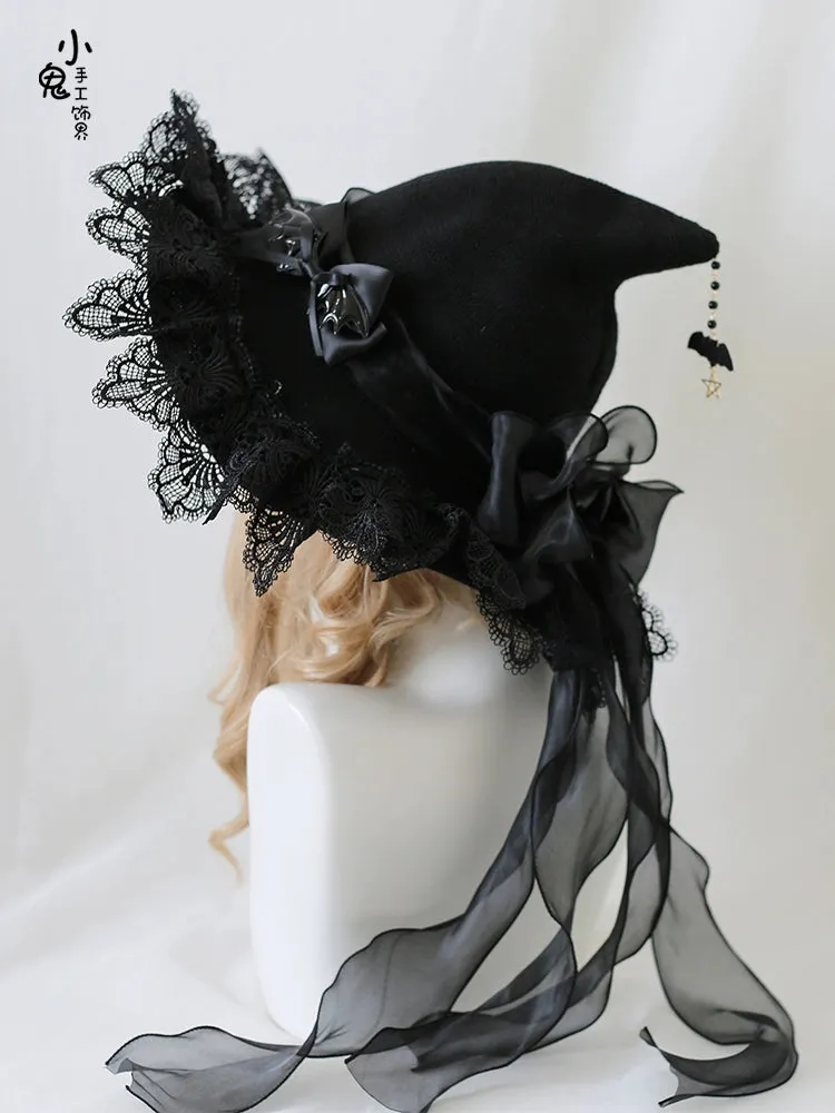 Devil Bow Witch Hat