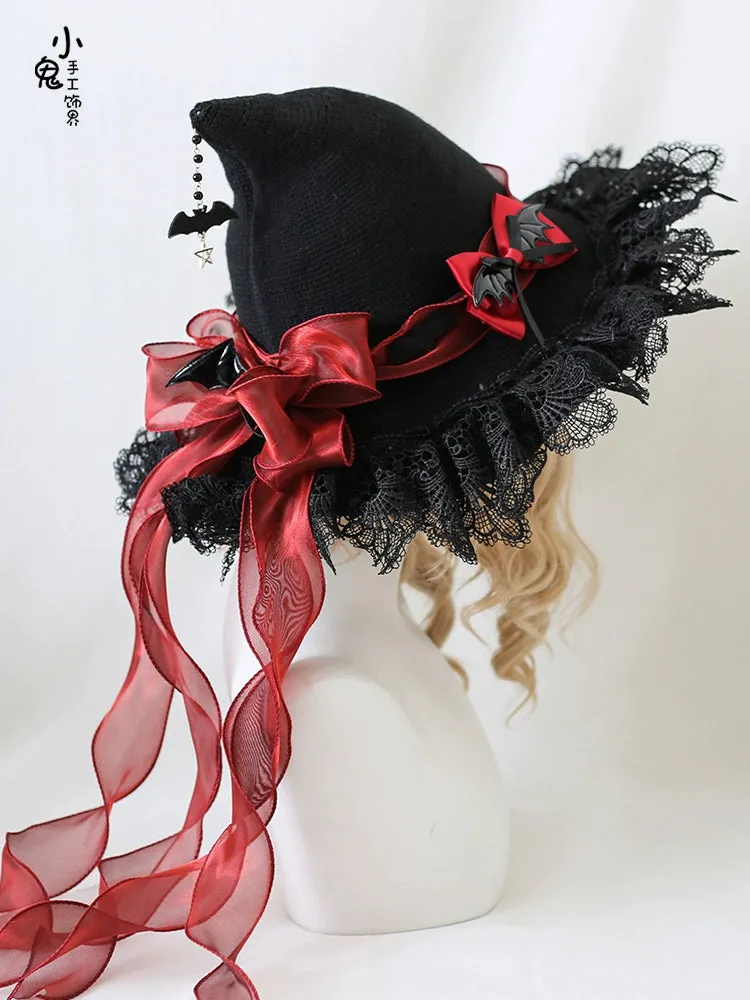 Devil Bow Witch Hat