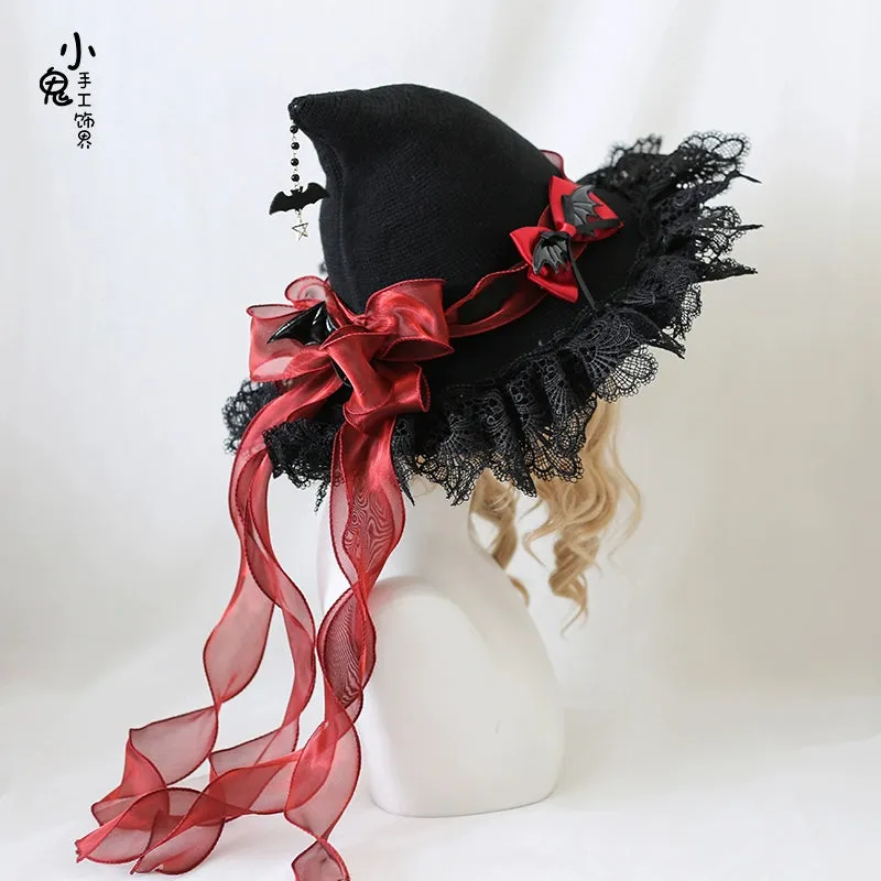 Devil Bow Witch Hat