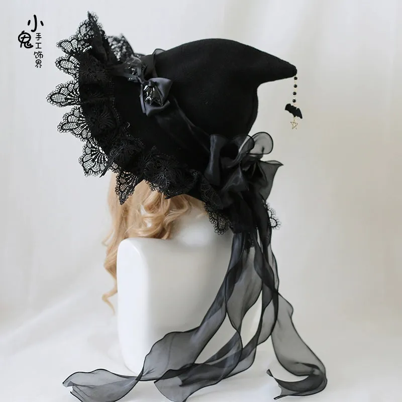 Devil Bow Witch Hat