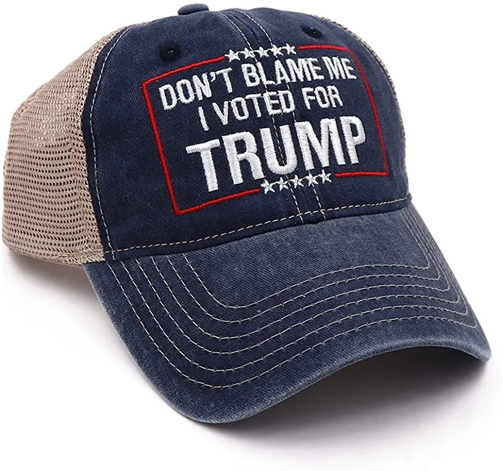 Don't Blame Me I Voted for Donald Trump Hat Vintage Cap