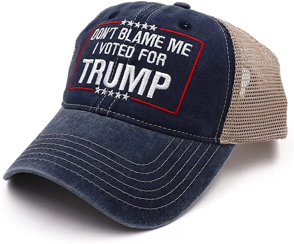 Don't Blame Me I Voted for Donald Trump Hat Vintage Cap