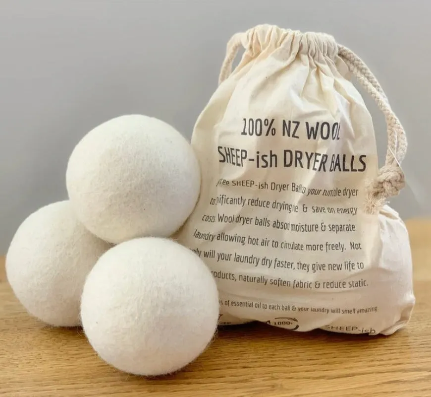 Dryer balls wool felt