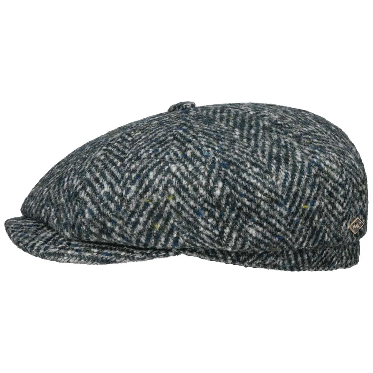 Eight Panel Cap Virgin Wool by JJ Hats