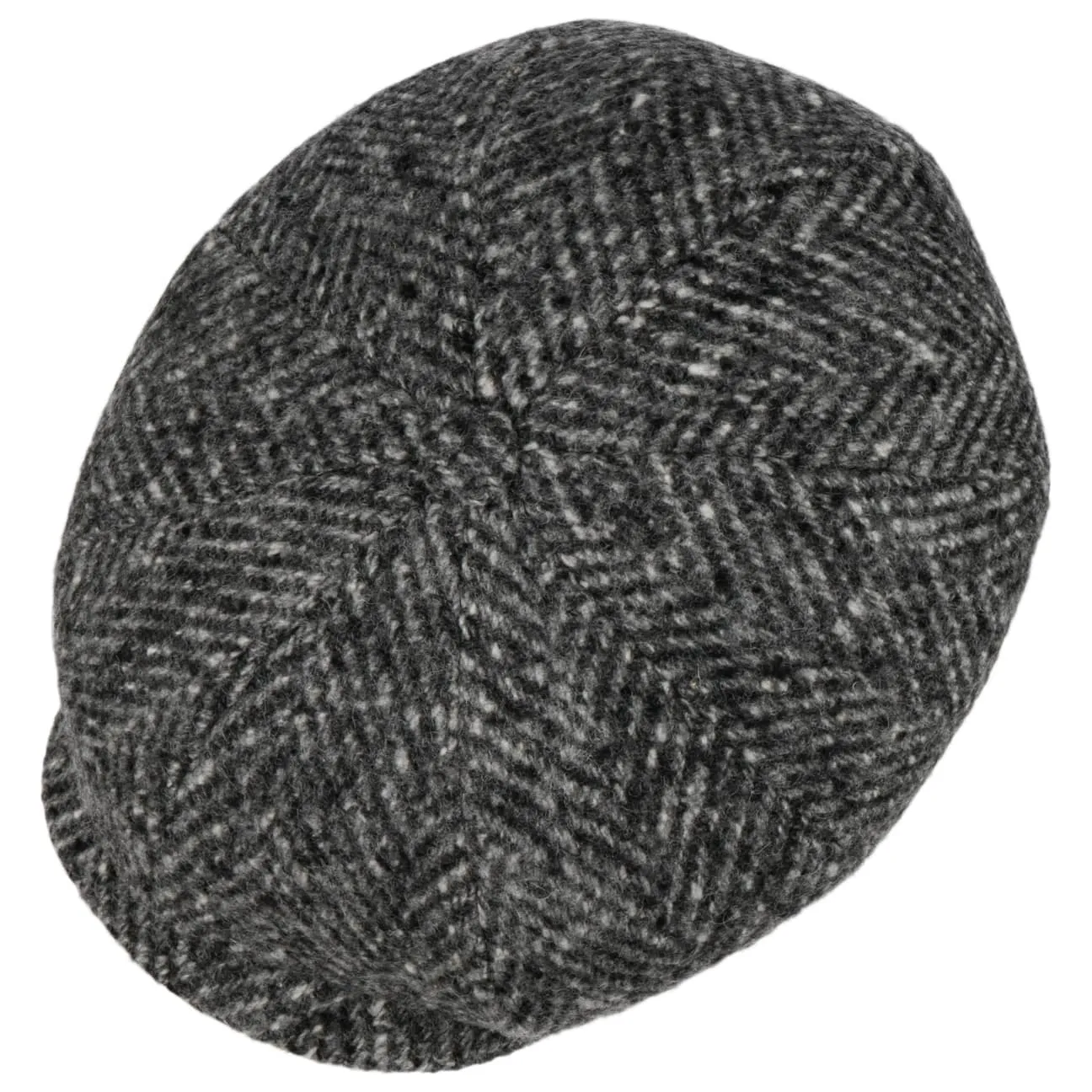 Eight Panel Cap Virgin Wool by JJ Hats