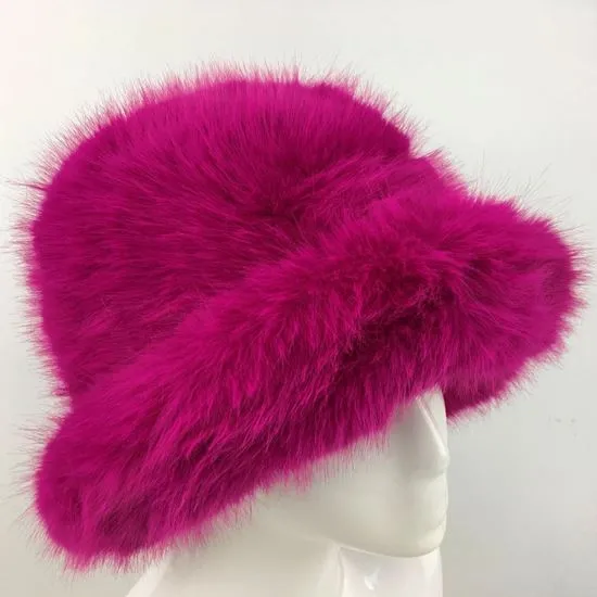 Faux Fur Bucket Hat