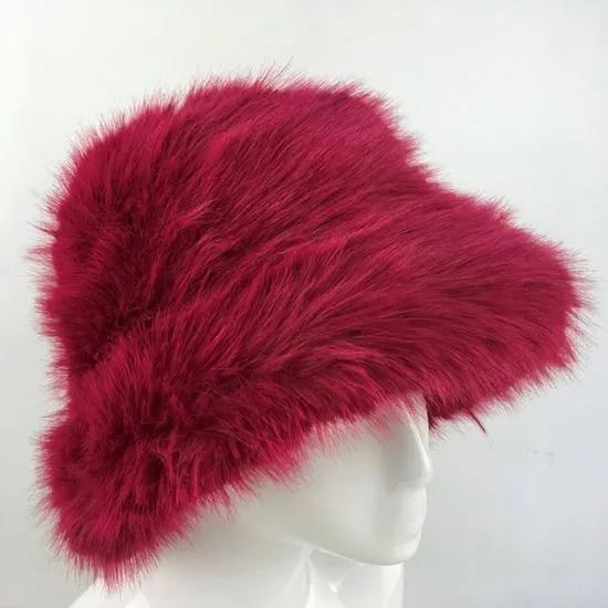 Faux Fur Bucket Hat