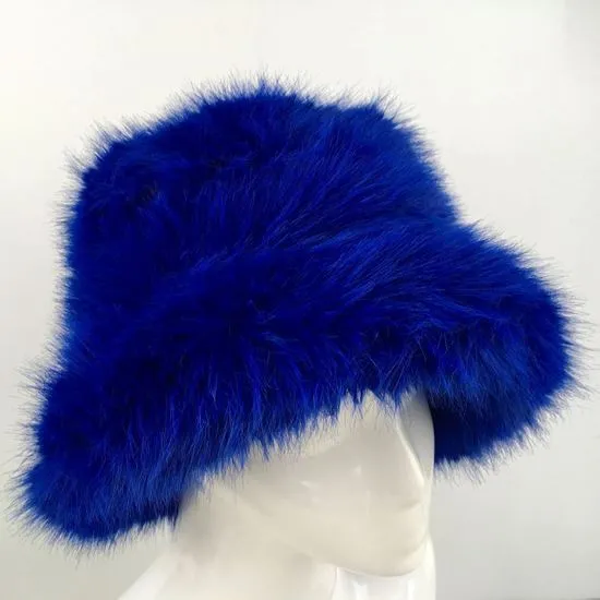 Faux Fur Bucket Hat