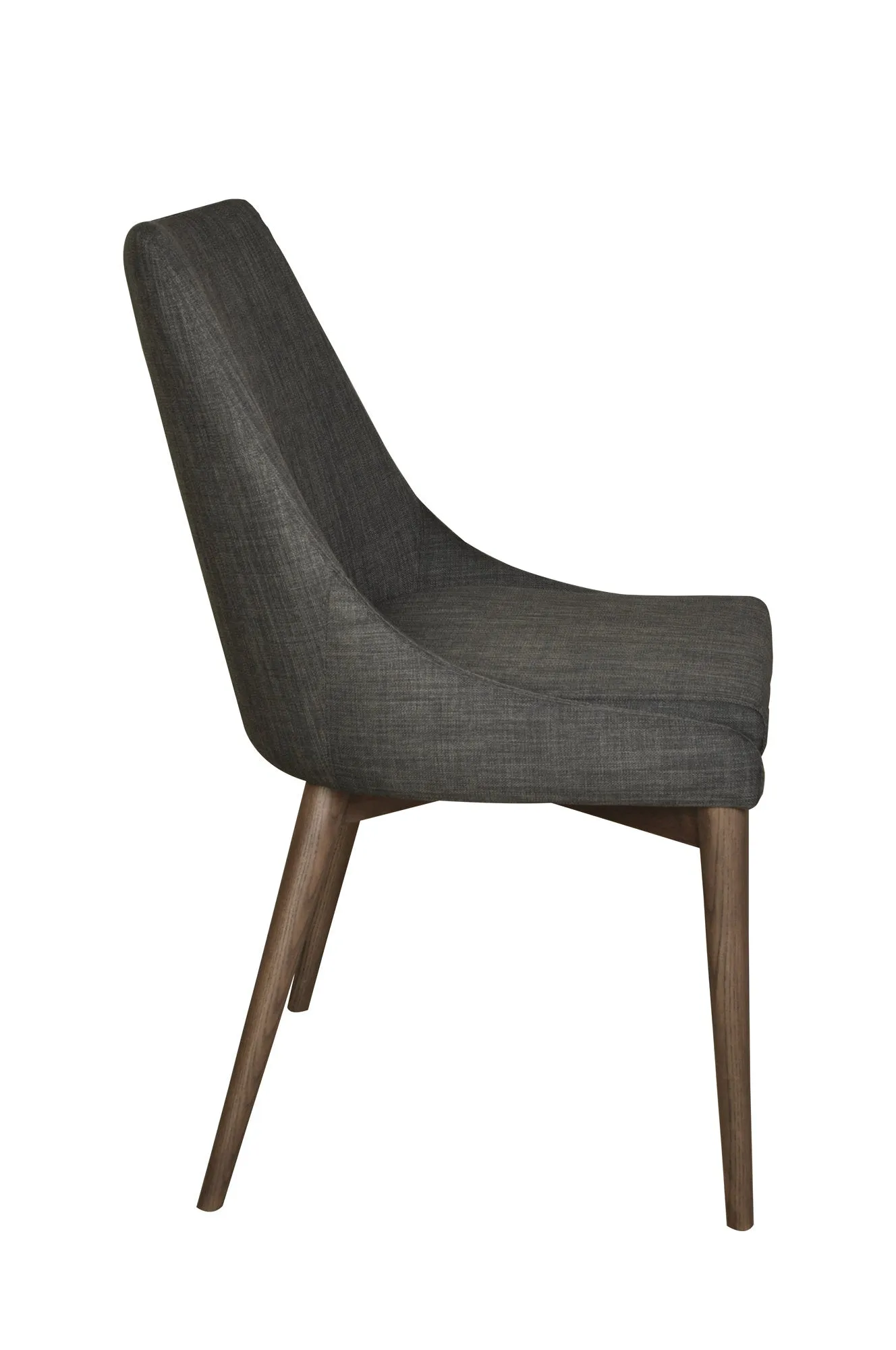 Fritz Side Dining Chair - Dark Grey