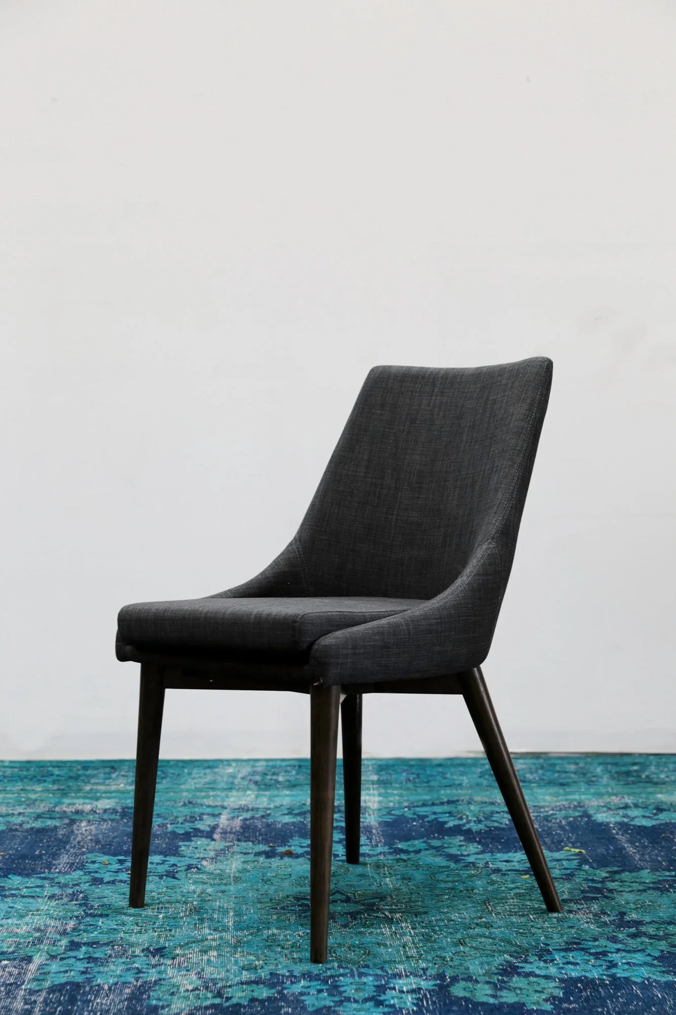 Fritz Side Dining Chair - Dark Grey