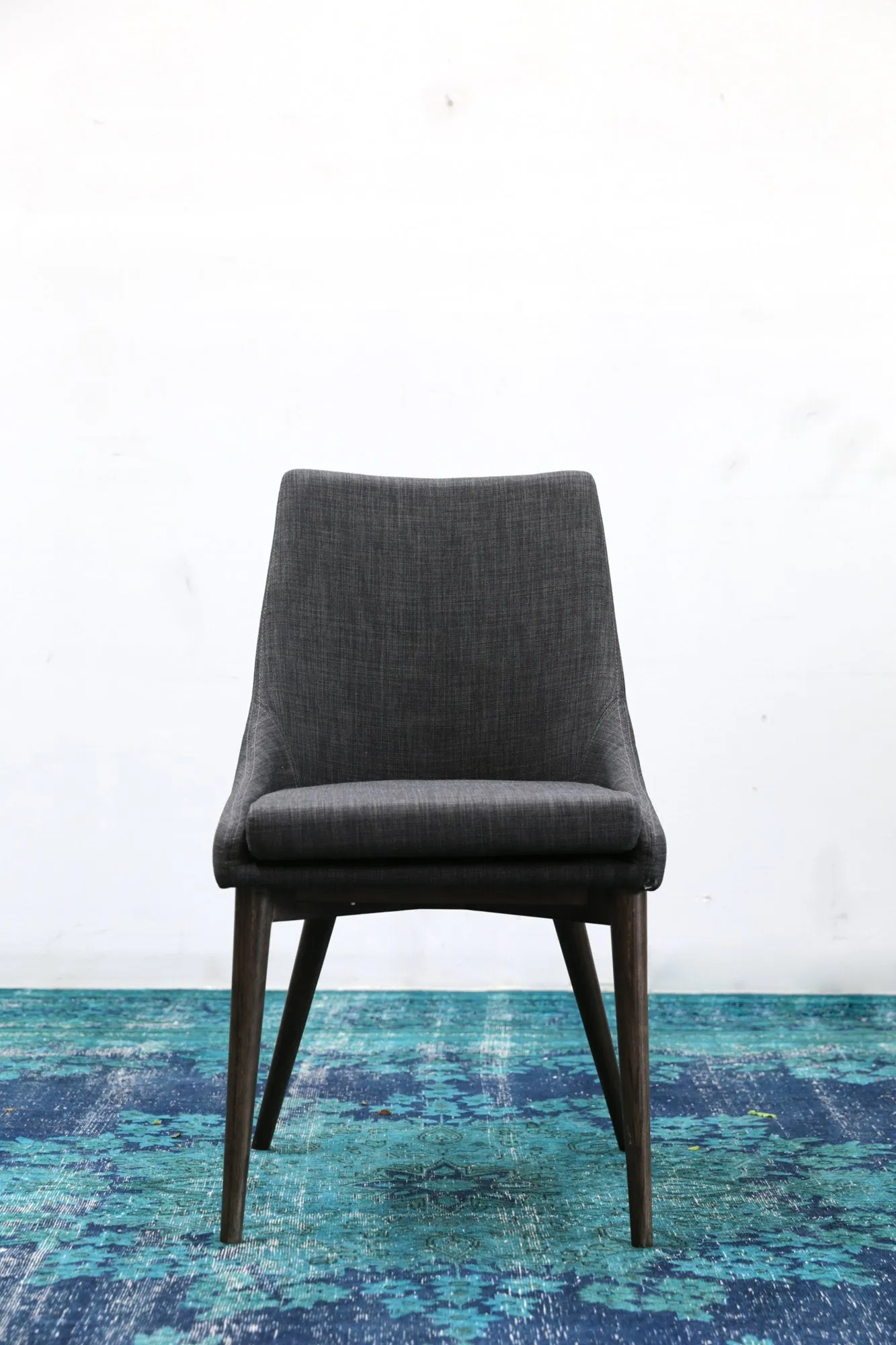 Fritz Side Dining Chair - Dark Grey