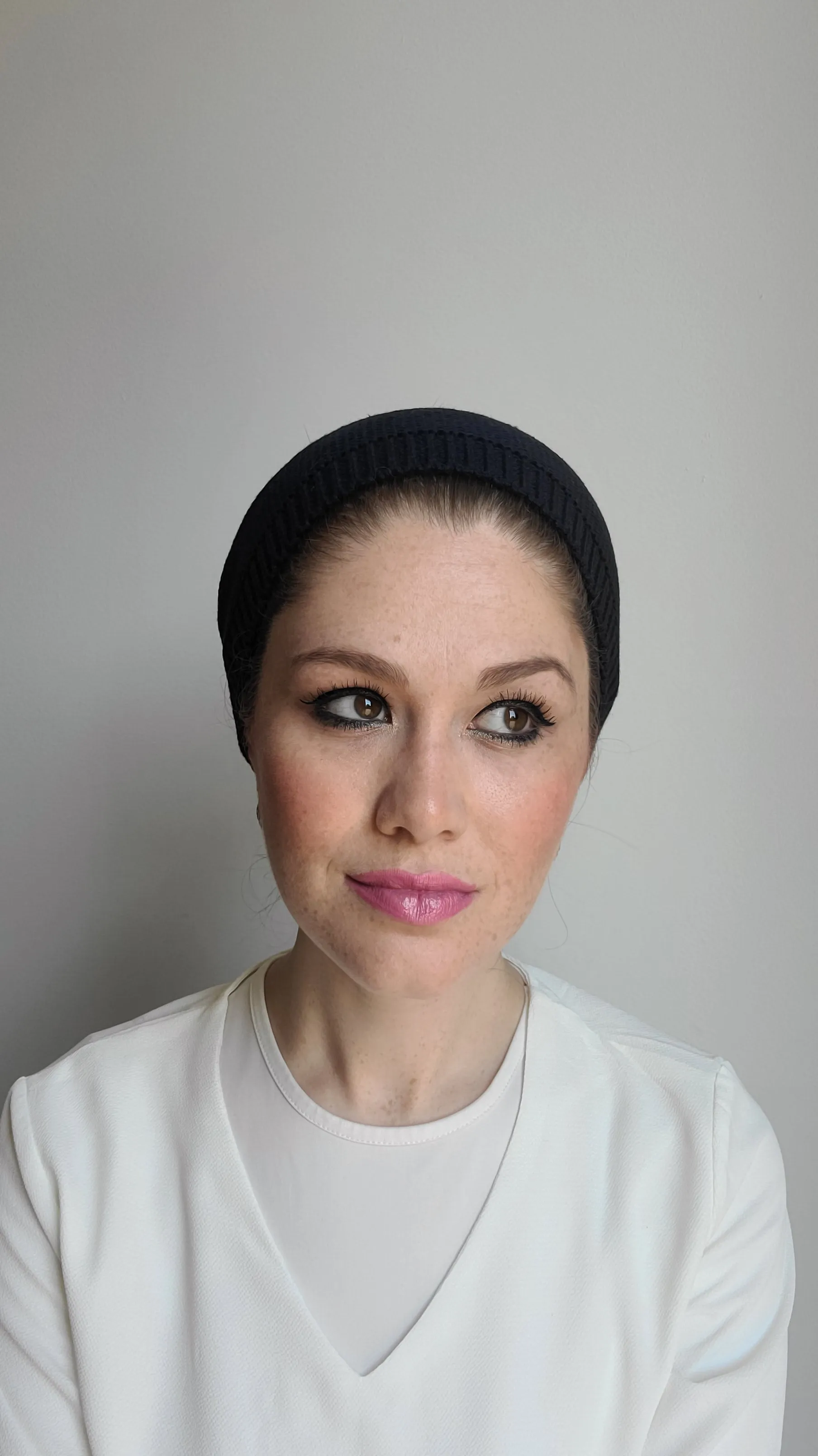 Fully Cotton Beret with Pom Pom