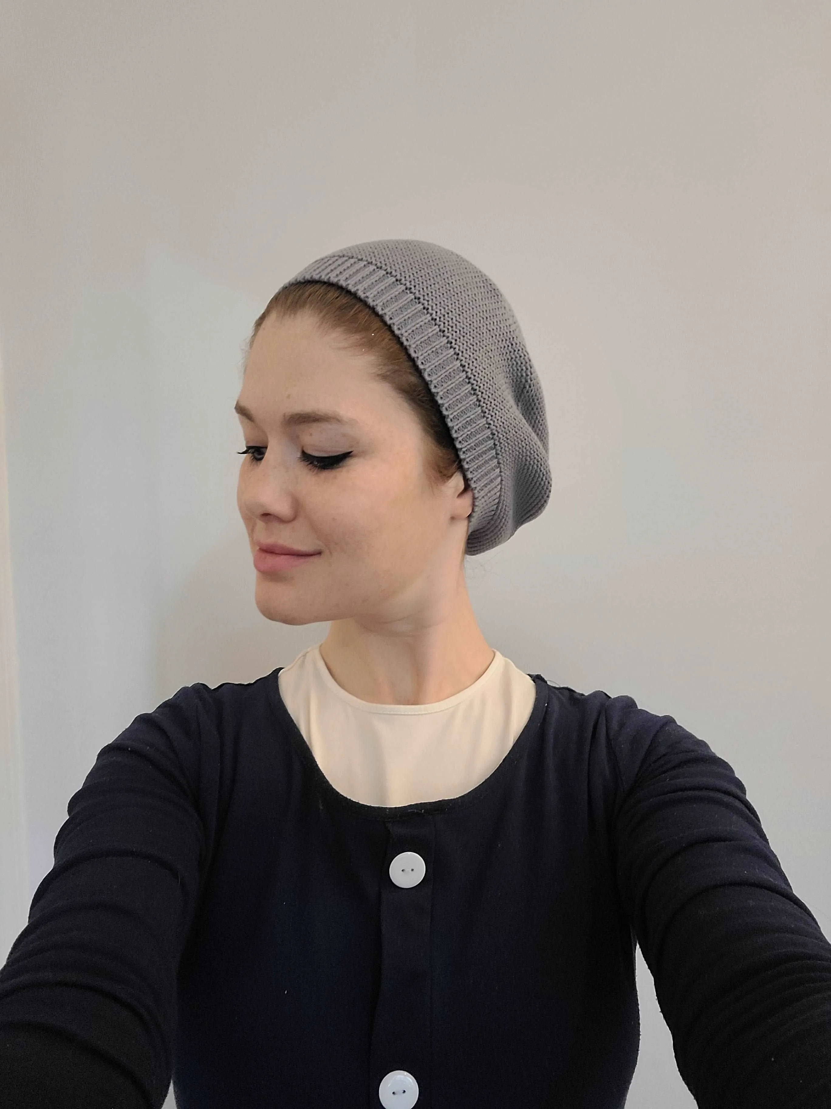 Fully Knitted Cotton French Berets