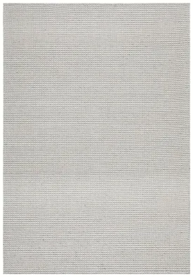 Gallery Felted Wool Grey and White Rug