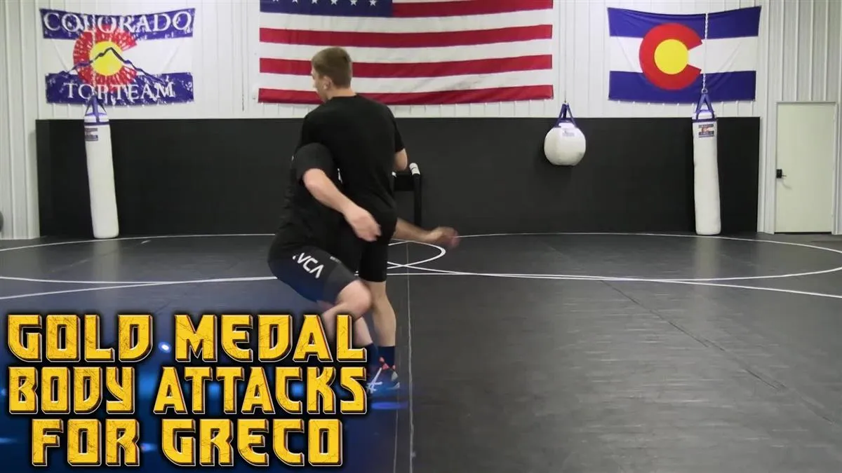 Gold Medal Body Attacks For Greco by Joe Warren