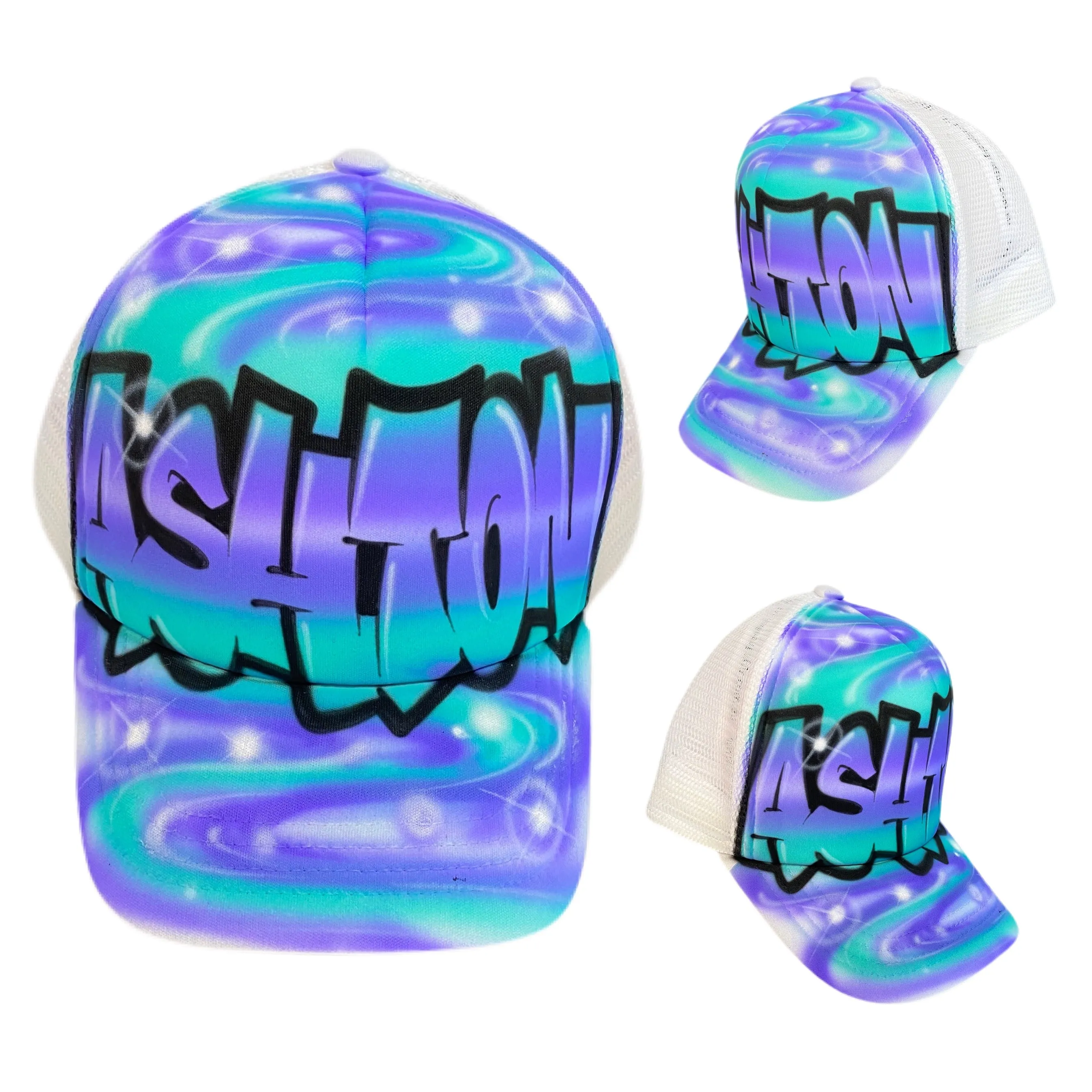 Graffiti front Swirl Trucker (1F)